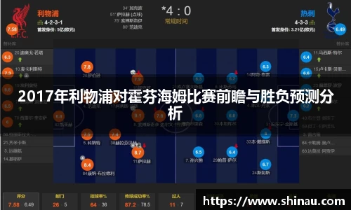 2017年利物浦对霍芬海姆比赛前瞻与胜负预测分析